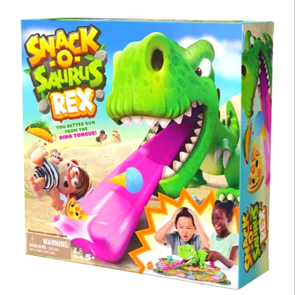 Snack-0-Saurus Rex Interactive Boardgame